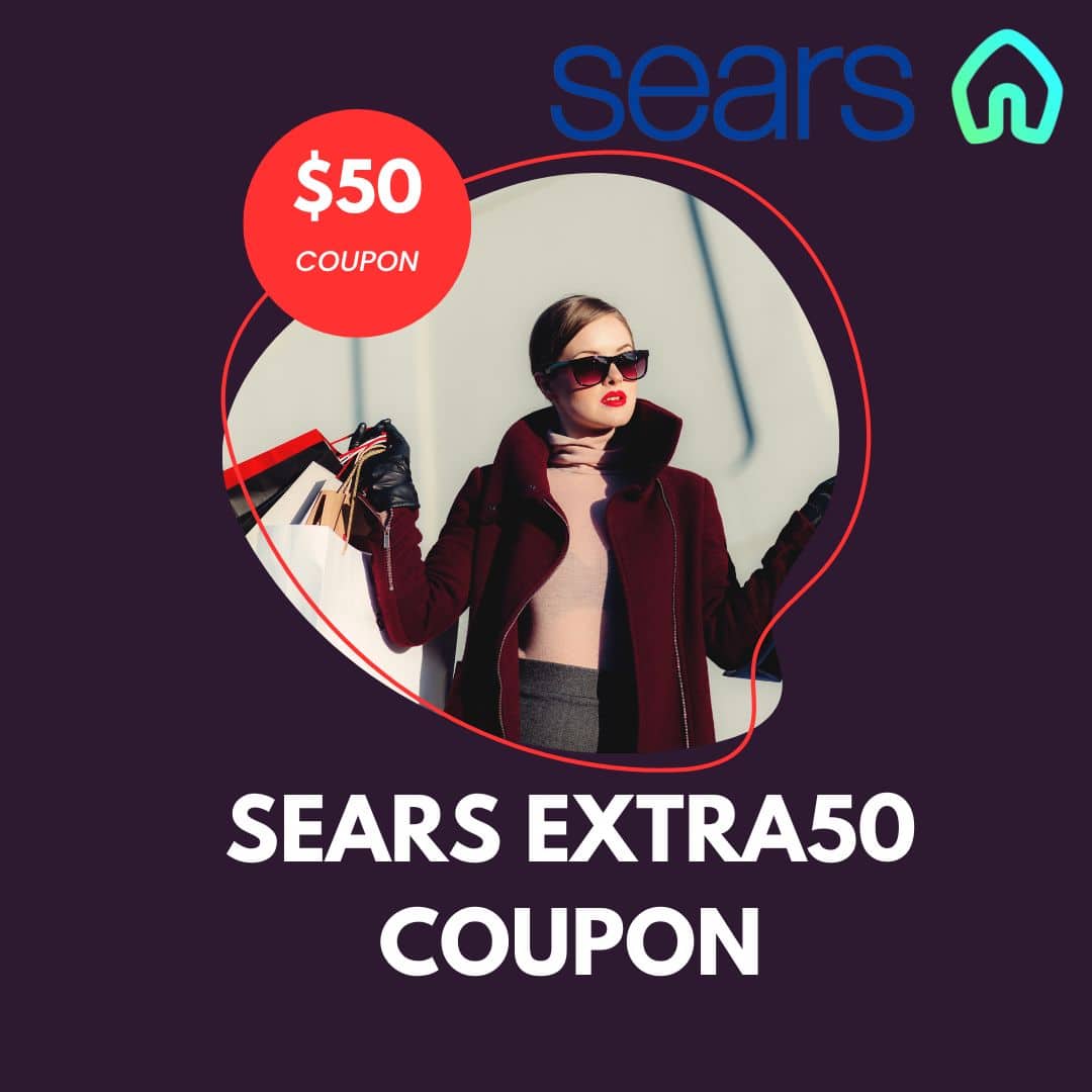 Sears Extra50 Coupon banner